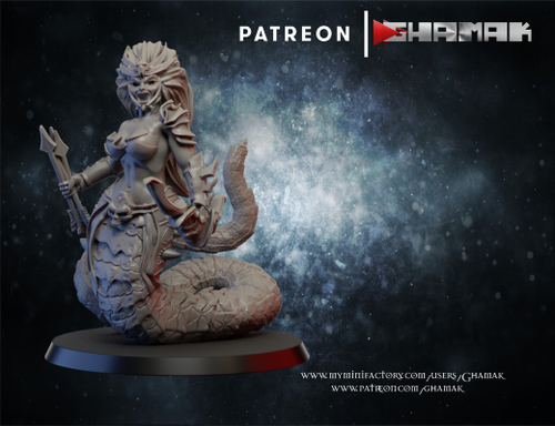 Grand Alliance Order Daughters of Khaine Melusai Blood Stalker №2 миниатюра для dnd, днд, pathfinder, фентези, Настольная игра, НРИ, Варгейм, РПГ