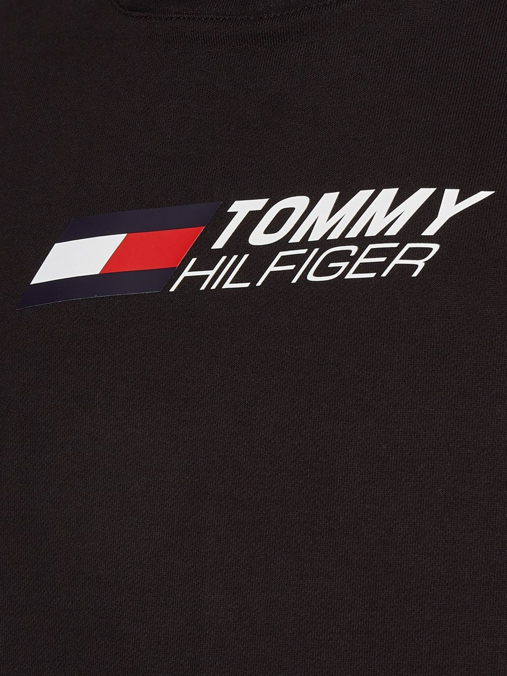 Мужская теннисная кофта Tommy Hilfiger Essential Hoody - black