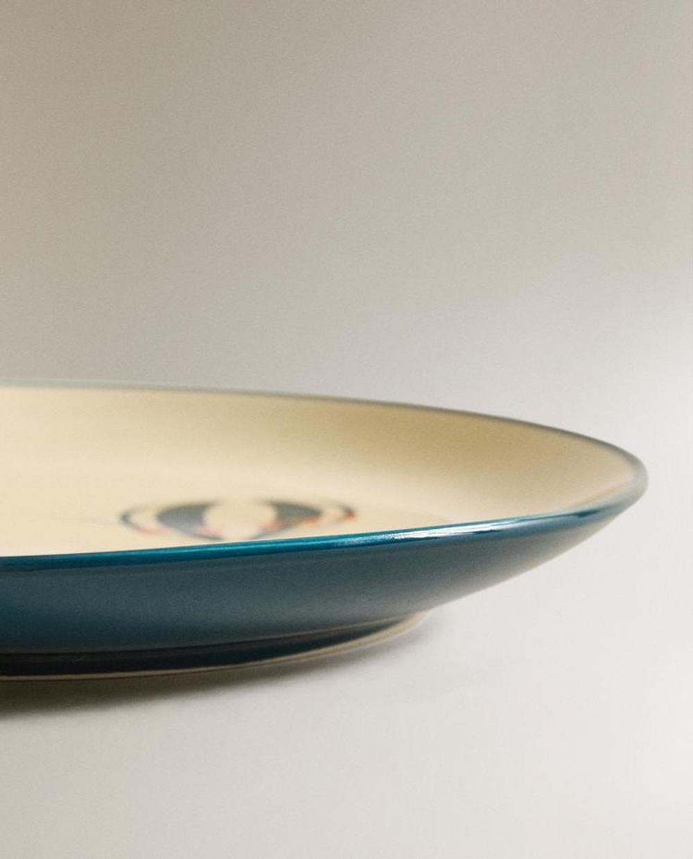 ZARA HOME ДЕТСКАЯ ТАРЕЛКА ИЗ КЕРАМИКИ «ВОЗДУШНЫЕ ШАРЫ», РАЗНОЦВЕТНЫЙ