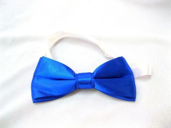 Галстук бабочка классика, лайм глянец