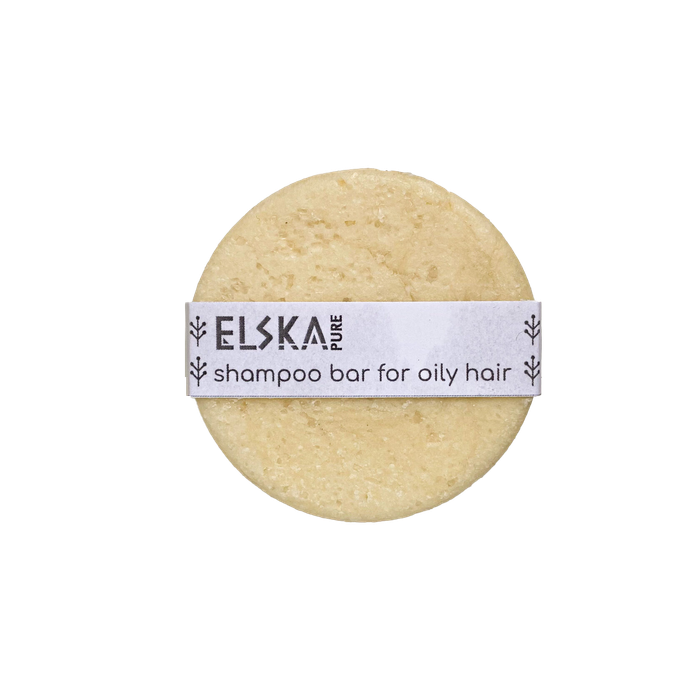 Твердый шампунь для волос, склонных к жирности, Pure,  Elska, 55 гр.