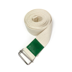 Ремень для йоги хлопковый Nature длиной 230 см Рамайога