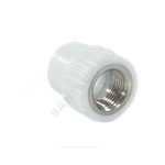Муфта PP-R комбинированная белая Дн 20х3/4" ВР RTP (РосТурПласт) 10653