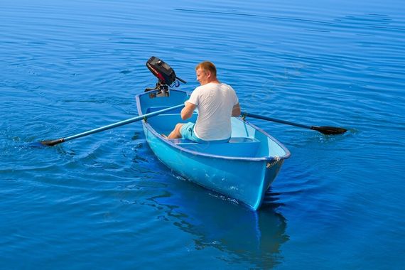 Лодка стеклопластиковая WYATBOAT Омуль
