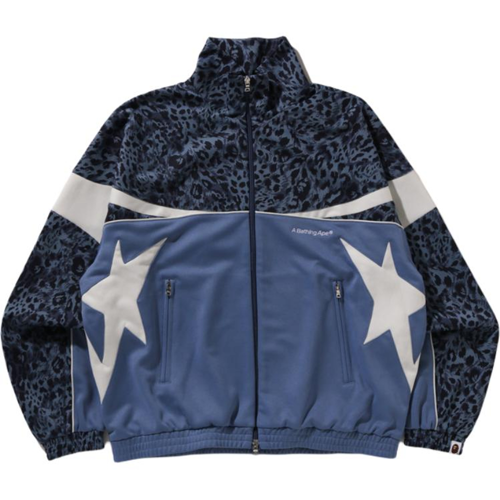 A Bathing Ape Bathing Ape Wild Cheetah Fw25 Куртка синий