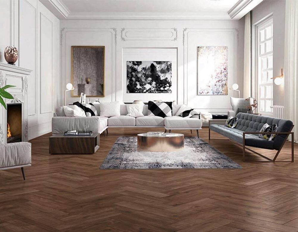 Herringbone Manor+ Дуб Сальта, 0,926 м²