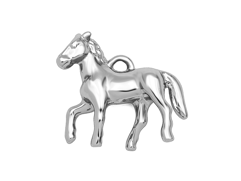 Подвеска "Лошадка" 16мм (опт-5 шт)