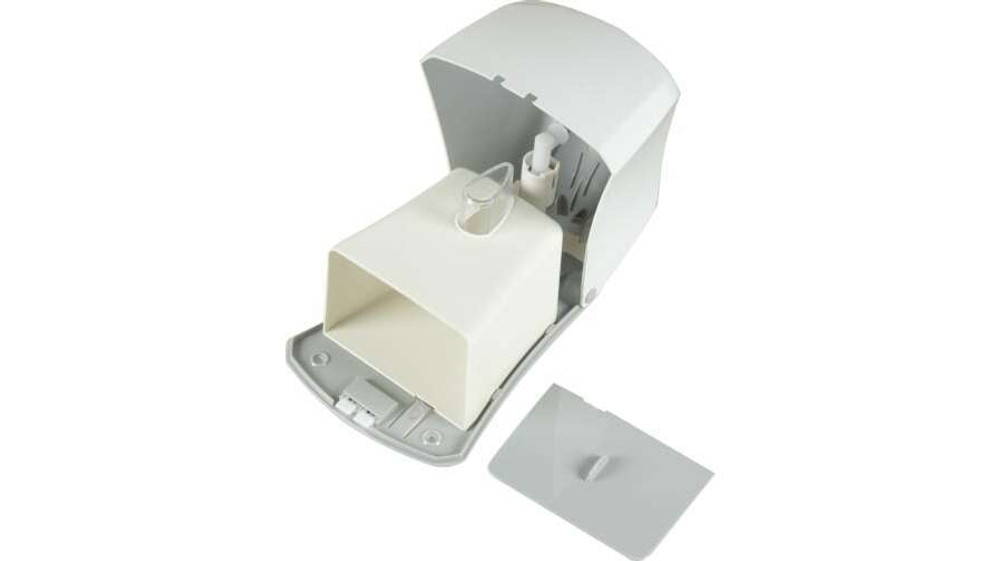 Диспенсер для жидкого мыла белый 1л NV S6, Размеры 220*155*125мм