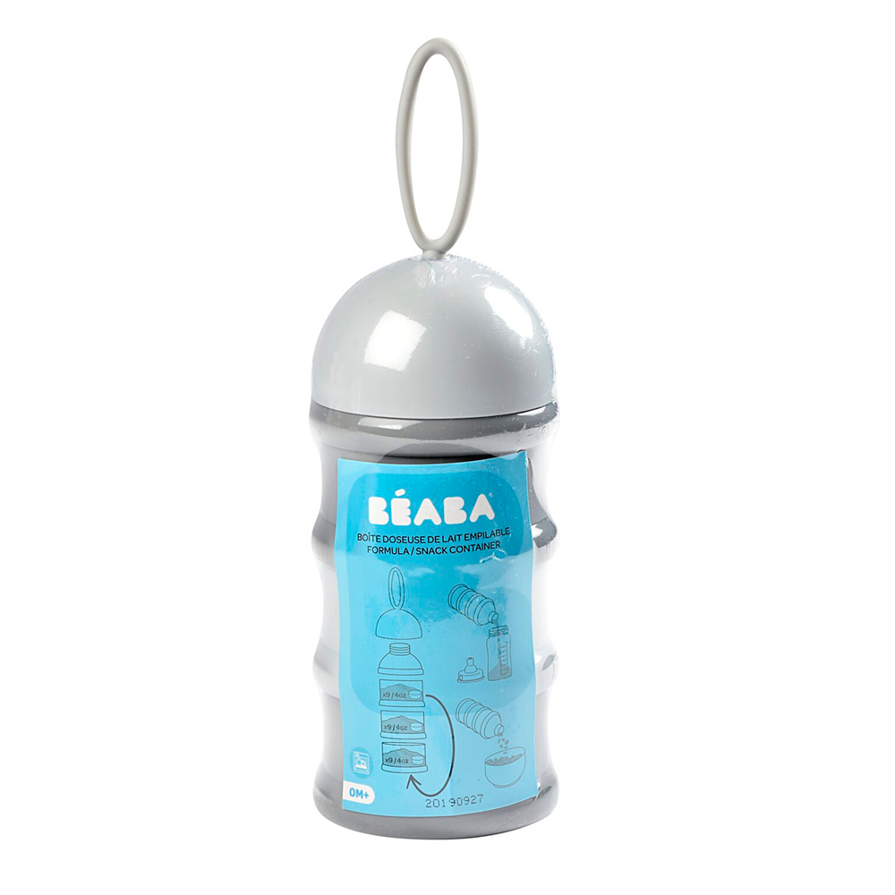 Контейнер для сухой смеси BEABA серый