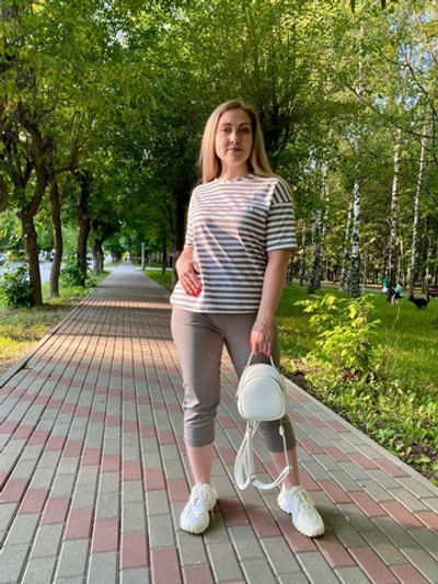 Лосины укороченные женские "Креатив К.Л" (153)