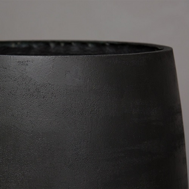 Кашпо Concretika Upon D45 H35 Charcoal
