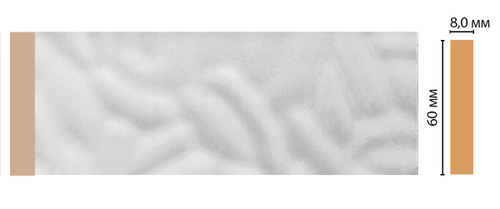 Молдинг DECOMASTER D040-114 (60*8*2400мм)