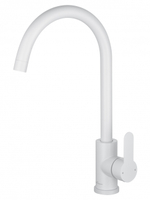 Смеситель для кухни WONZON & WOGHAND, Белый матовый (WW-AE4554-MW)