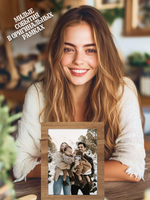 Набор фоторамок 12 в 1 (4шт -15*20см, 8 шт - 10*15см) Табачный дуб