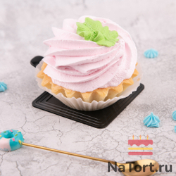 Подложка пластиковая квадратная с держателем (цвет Черный)