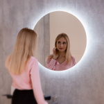 Зеркало с подсветкой Vollmond lite, 70 см (сенсорный выключатель, холодный свет)