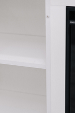 Каминокомплект Тумба Modern TV с очагом Pulsar 23B белый фасад графи