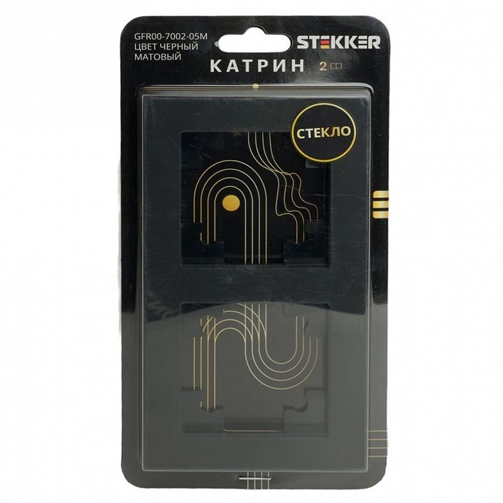 Рамка на 2 поста Stekker Катрин 49601