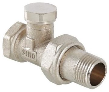 Клапан регулирующий Valtec 1/2" прямой арт. VT.020.N.04 для радиаторов