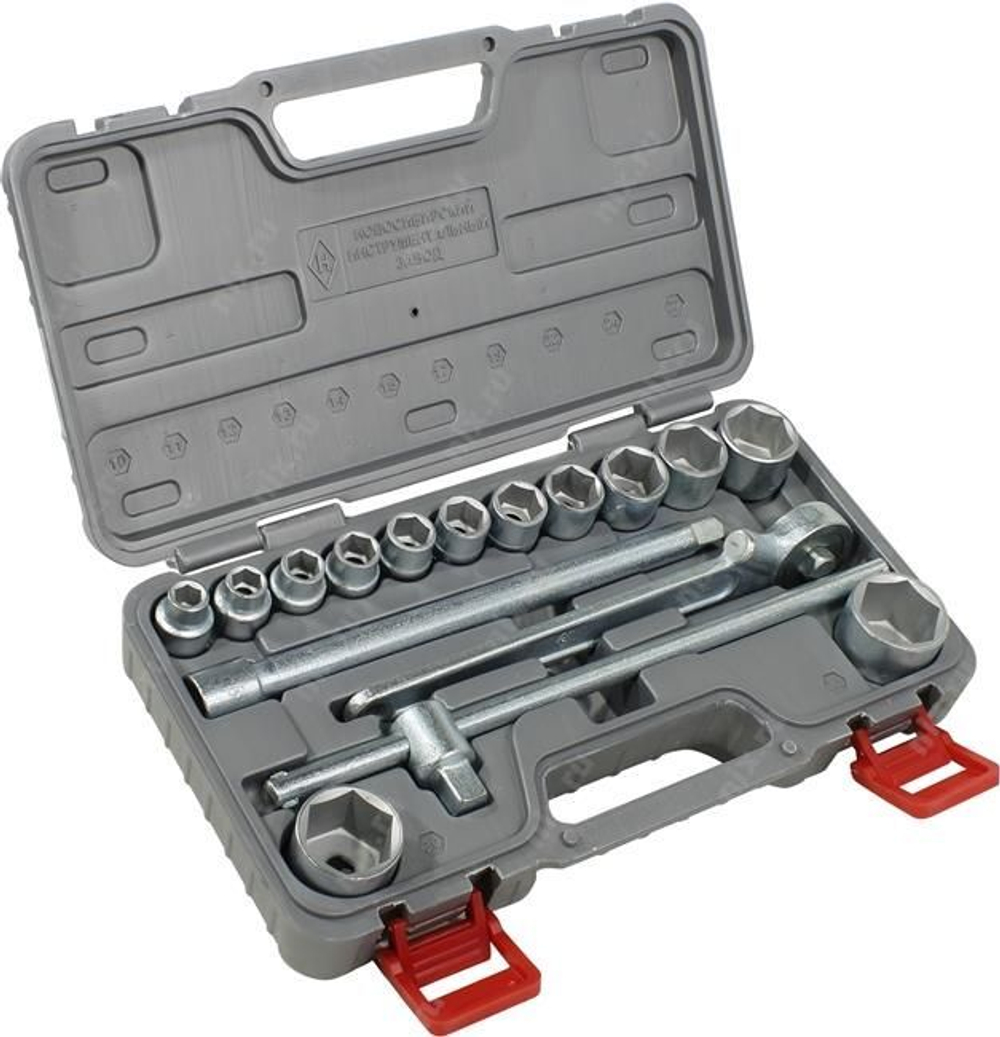 Набор шоферского инструмента №2, 16 предметов (пласт. футляр)