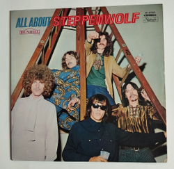Винтажная виниловая пластинка LP All About Steppenwolf (Japan 1968) (No Obi) (Red Wax Vinyl)