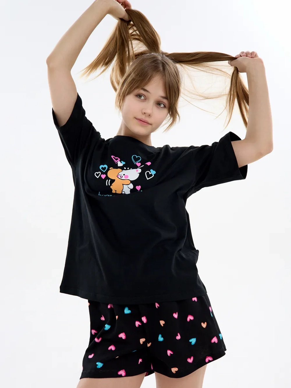 Пижама домашняя с шортами