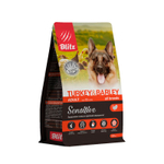 Сухой корм для взрослых собак всех пород Индейка и ячмень Blitz Sensitive