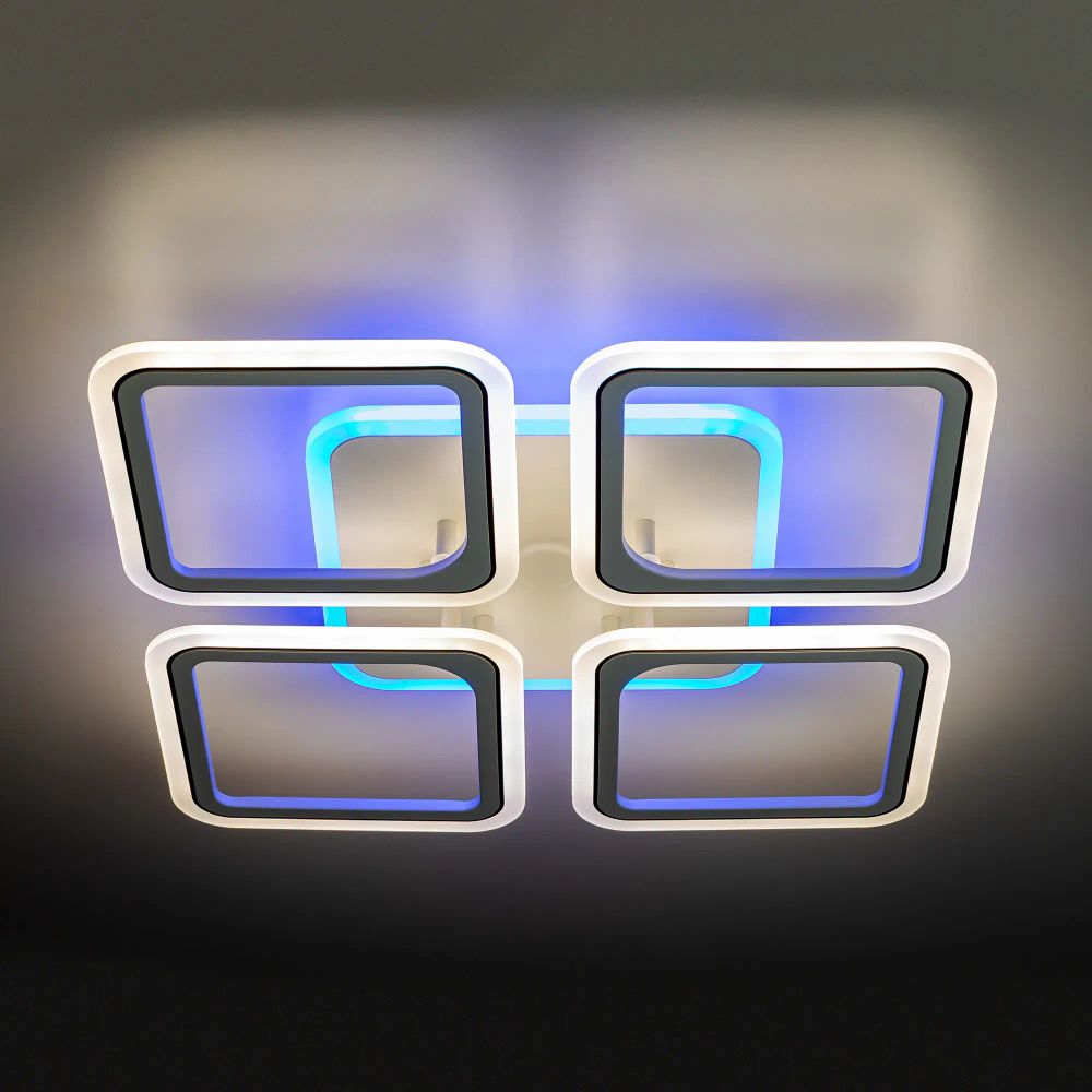 Citilux Марсель Смарт CL232A140E RGB Умная люстра Белая