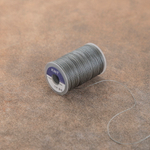 Серые нитки для ручного шва для изделий из кожи