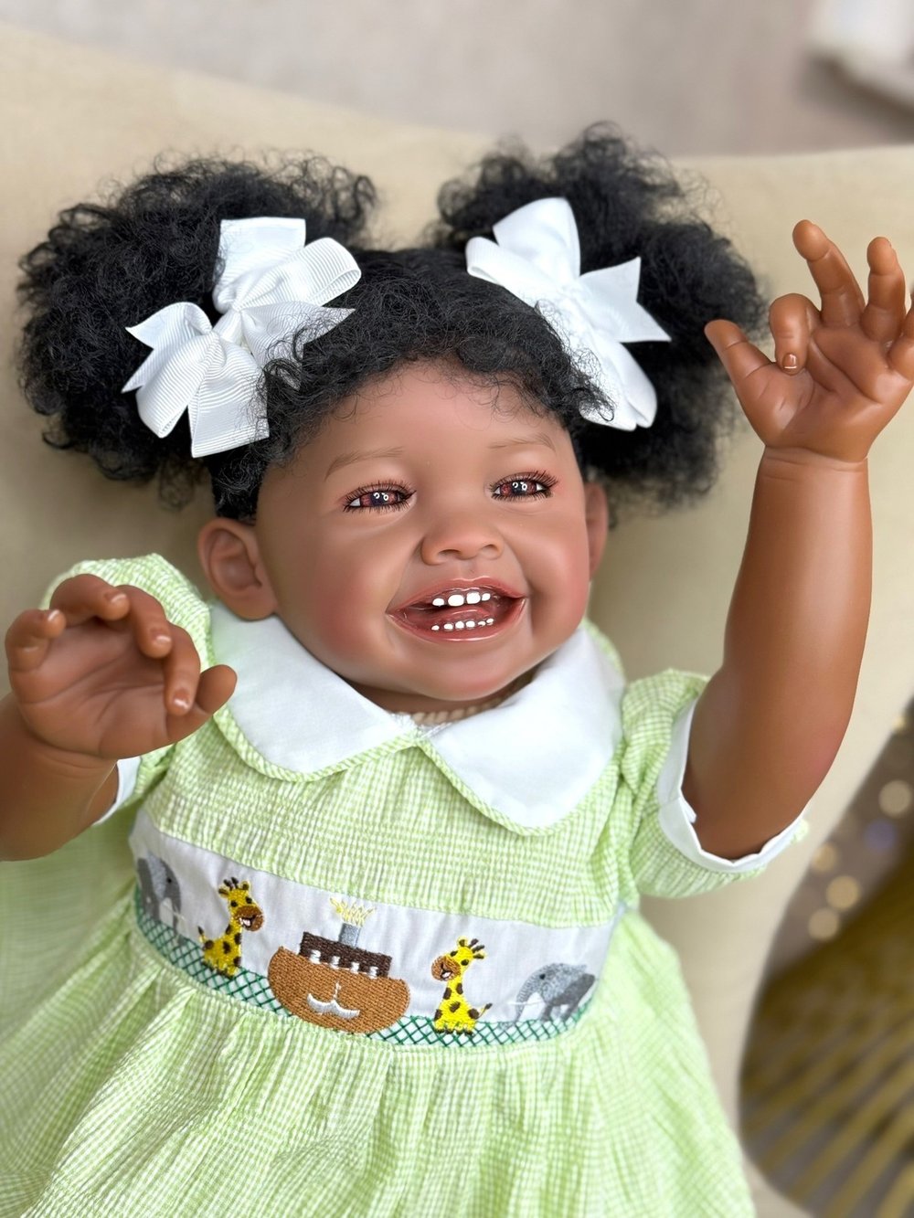 Кукла Реборн мягконабивная 60см (FA-858)