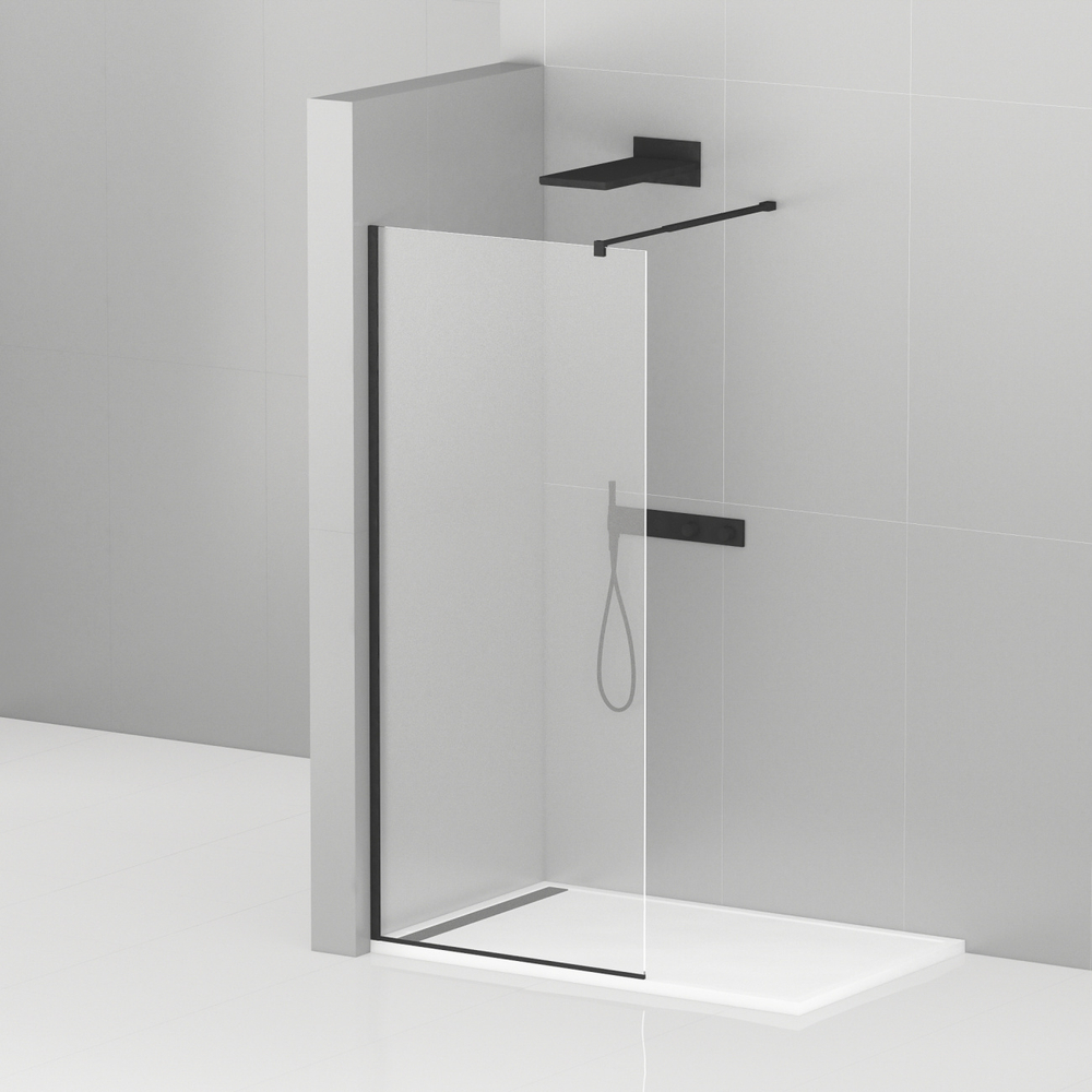 Душевая перегородка Cezares LIBERTA-L-1-140-C-NERO