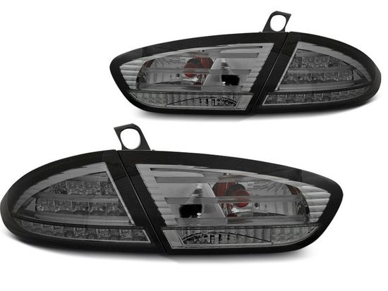 Задние фонари для Seat Leon II 1P1 (09-13) LED Smoke