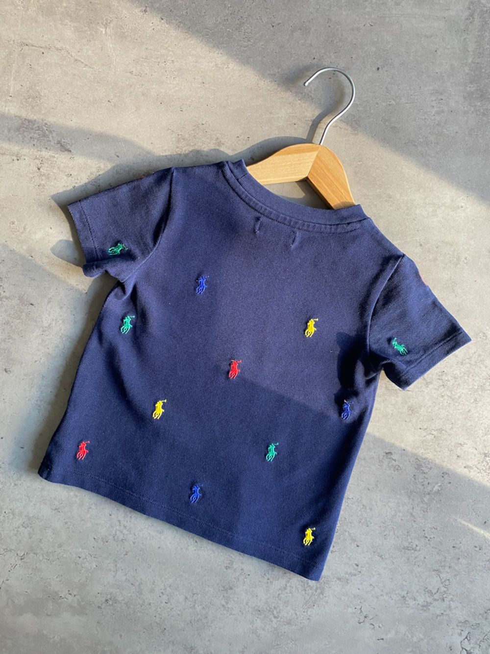 Хлопковая футболка Ralph Lauren, 86