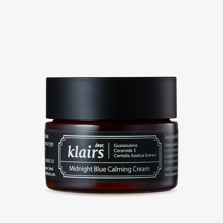 DEAR, KLAIRS Крем регенерирующий, успокаивающий с пептидами и центеллой Midnight Blue Calming Cream (30 мл)