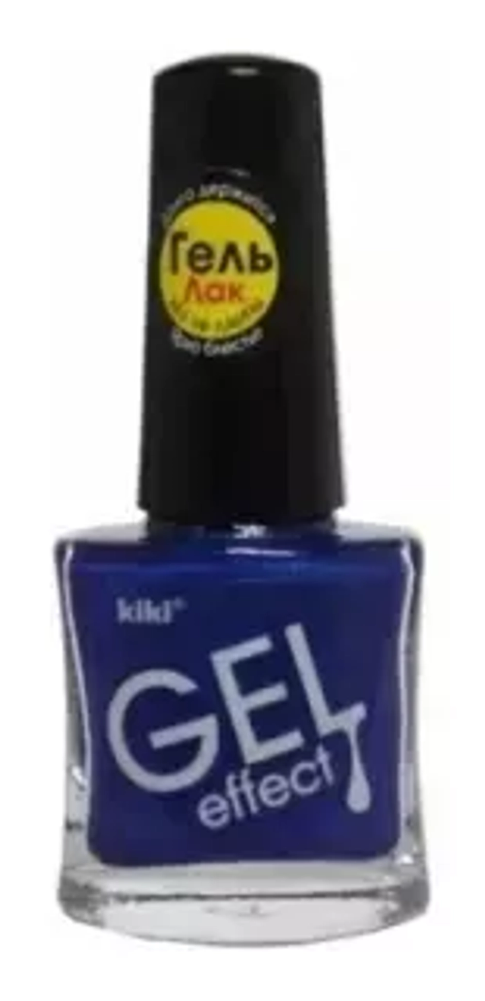 Kiki  лак д/ногтей "GEL EFFECT" №60 (насыщенно-сапфировый) 6мл