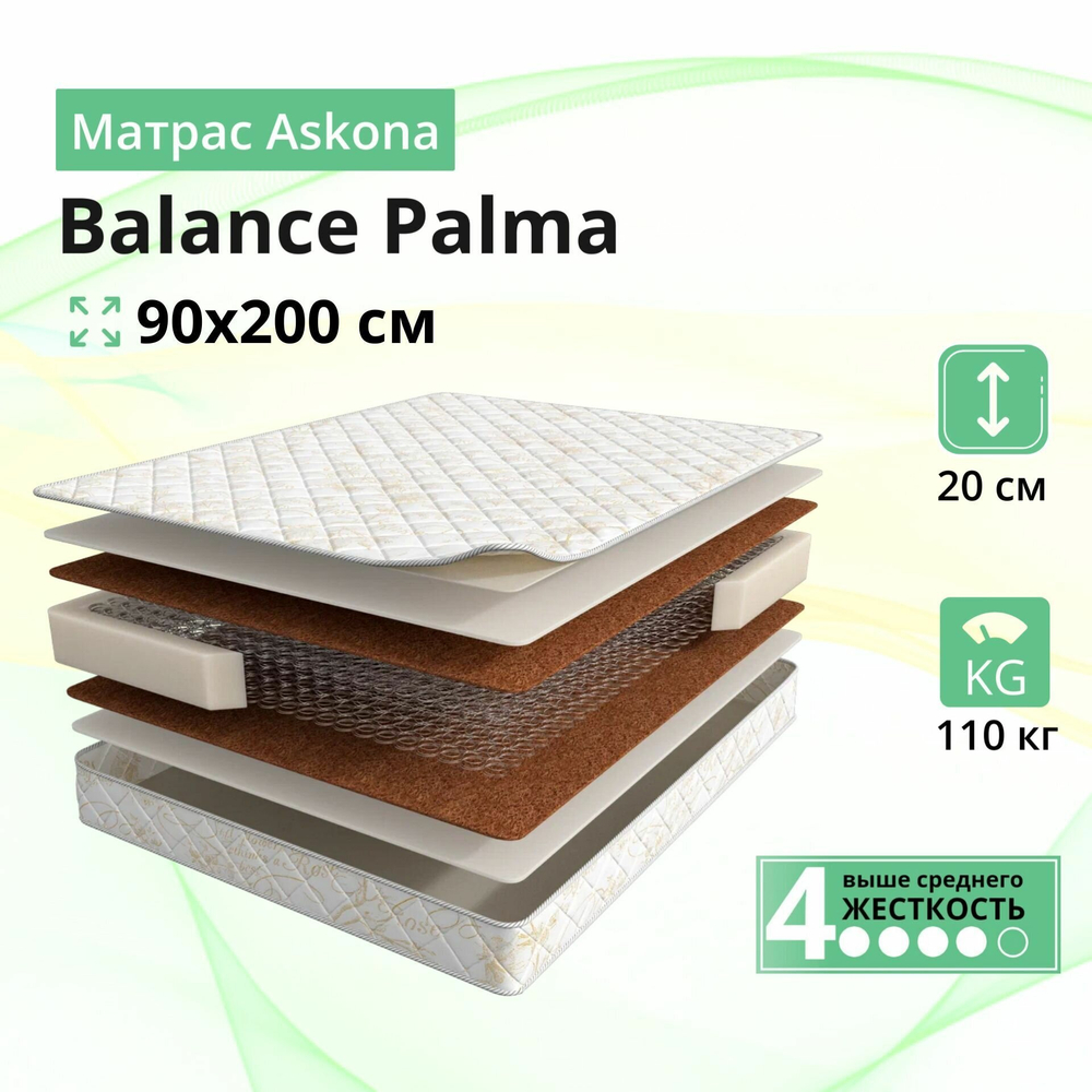 Матрас Balance Palma 90х200