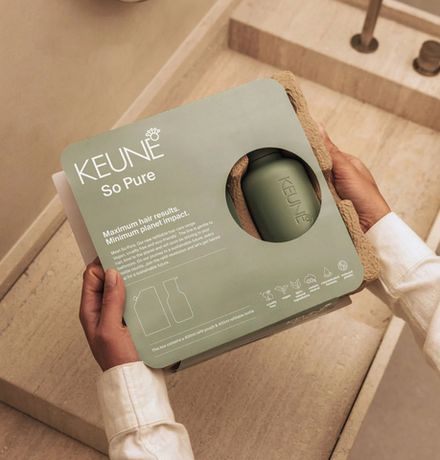 Keune So Pure Набор ОЧИЩАЮЩИЙ Спа (кондиционер +флакон+коробка+ шубер+ пакет) So Pure Clarify Conditioner 400 мл