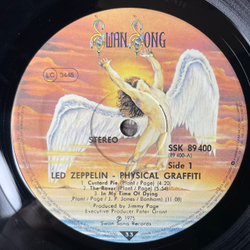 Винтажная виниловая пластинка LP Led Zeppelin Physical Graffiti (Германия 1975)
