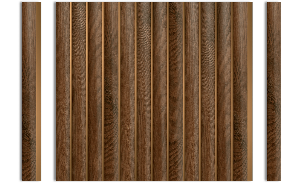 Стеновая панель HiWood декорированная, 270x12 см