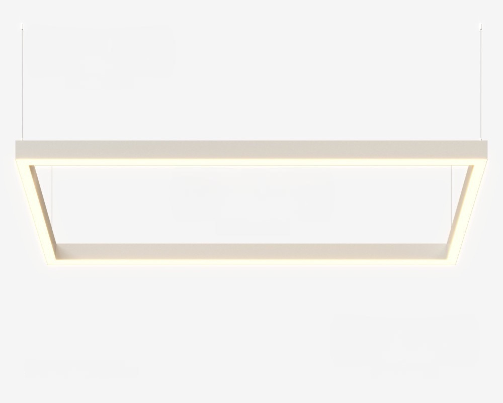 Подвесной LED светильник прямоугольный LP85-FRAME-1800 145Вт 5000К 13340Лм белый 1808х928х80мм DIOLUM