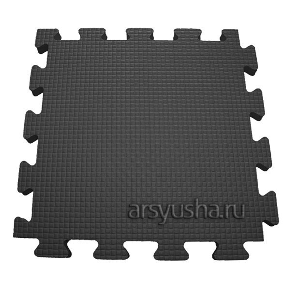 Коврик-пазл BABYPUZZ (4 плиты 50x50x2см, 1кв.м./уп) Черный от 100 шт.