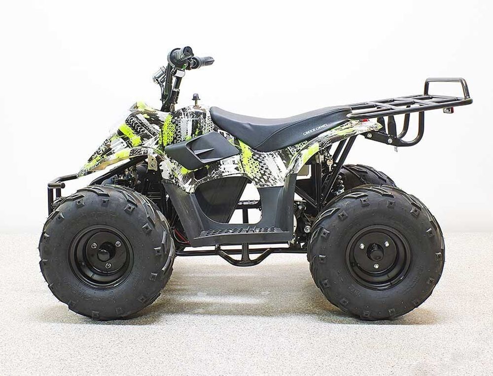 Квадроцикл детский GreenCamel Гоби K51 (36V 800W R7 Цепь) быстросъем, ножной тормоз электр.