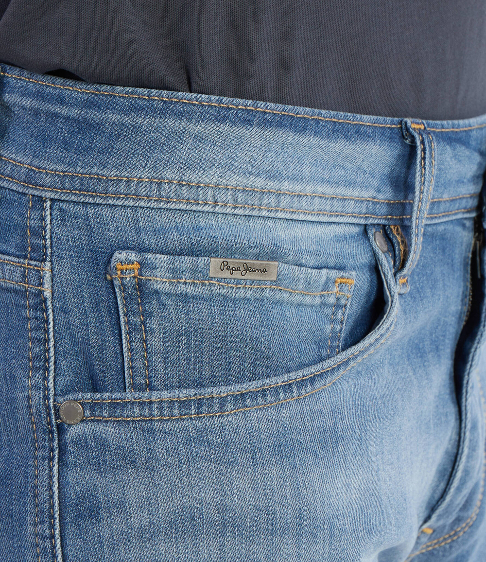 Джинсовые шорты Pepe Jeans London - голубой(PM801081HU1)