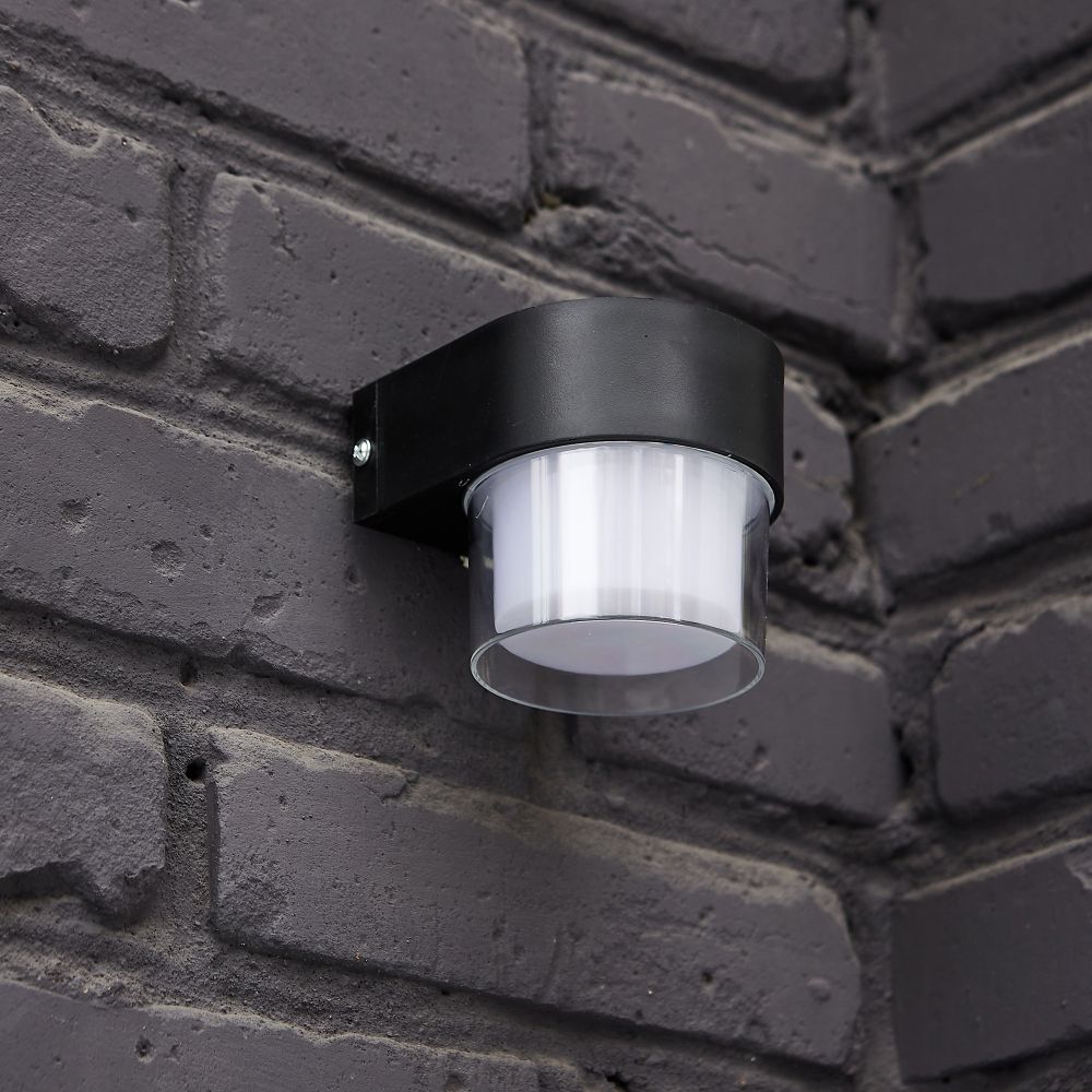 ULU-P21A-5W-4000K IP65 BLACK Светильник светодиодный уличный. Архитектурный накладной. Белый свет 4000K. Корпус черный. TM Uniel