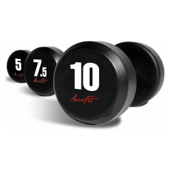 AeroFit AFDB2,5-25 набор обрезиненных гантелей