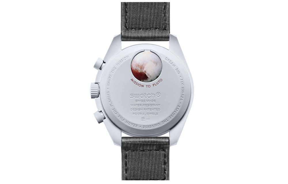 SWATCH Men 42mm Beige Watch SO33M101