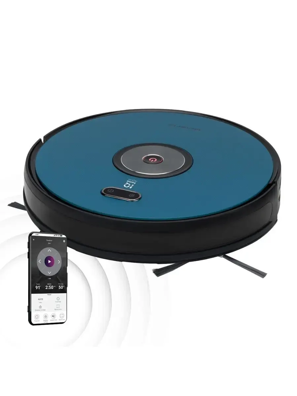 Робот-пылесос Polaris PVCR IQ Home Aqua Blue