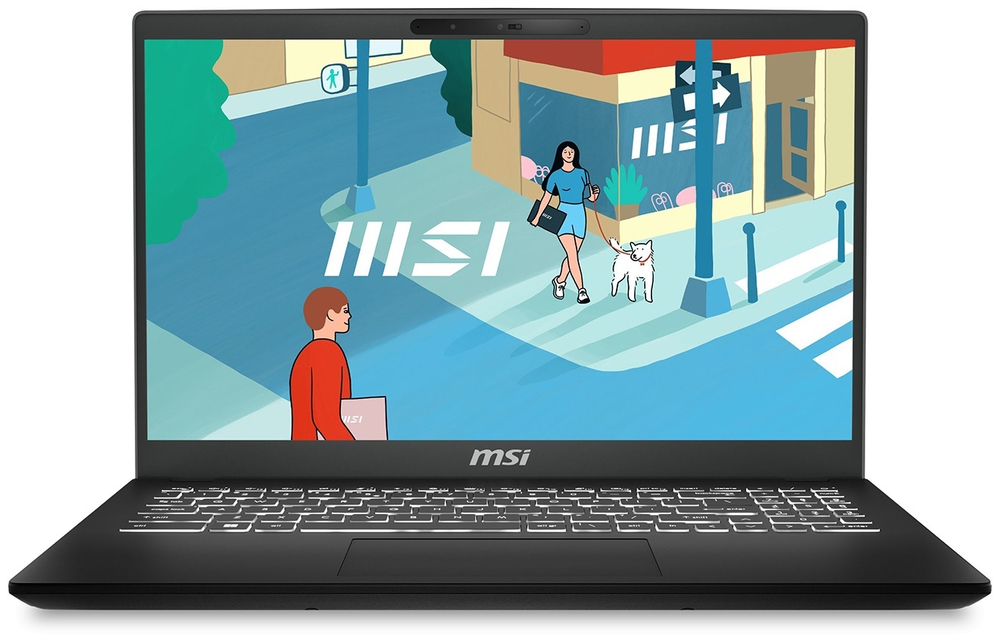 Ноутбук MSI Modern 15 H 15.6" / 16 Гб / SSD 512 Гб / Без ОС / C13M-404XKZ 9S7-15H431-404