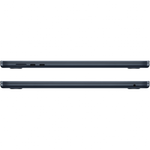 Ноутбук Apple MacBook Air 15" 2024 (Apple M3, RAM 16 ГБ, SSD 256 ГБ), Midnight