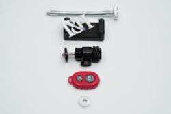 Лампа кольцевая светодиодная RL-18BII, с дисплеем, пультом и зеркалом, 49с